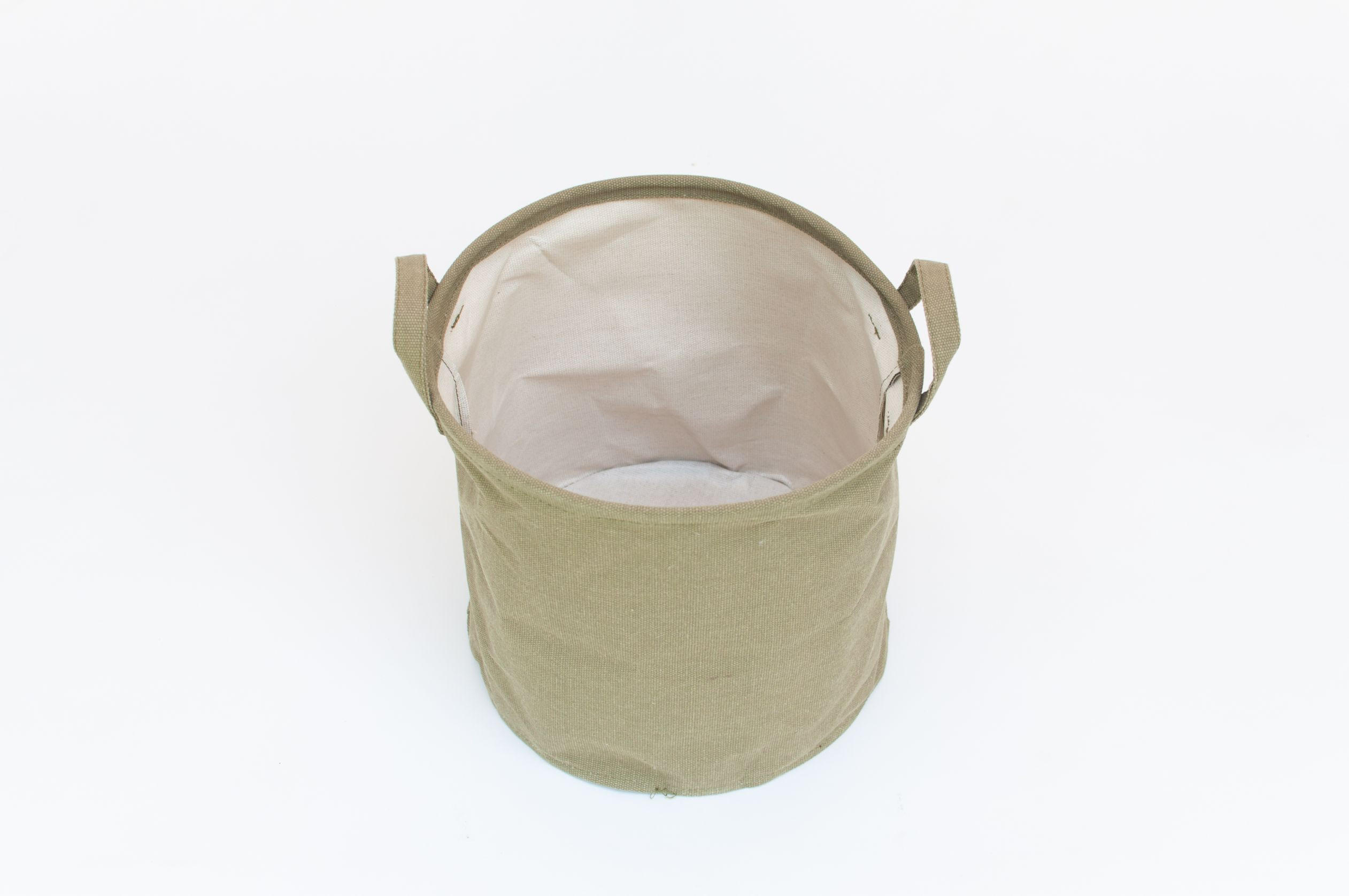 KOŠARA DEKORATIVNA      30/30/30 cm   - zelena, Basics, tekstil (30/30/30cm)
