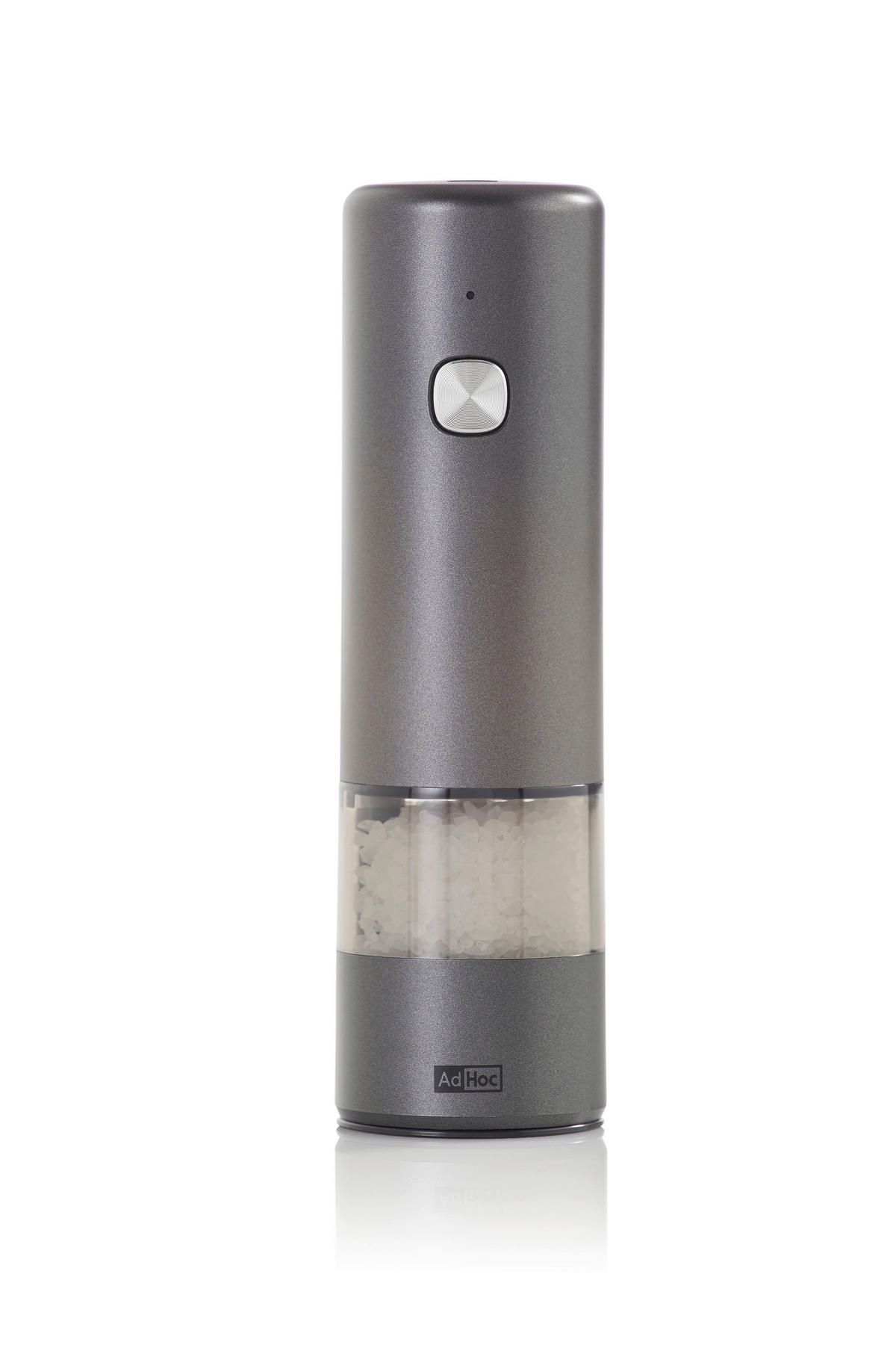 SALZ- ODER PFEFFERMÜHLE I MILL  - Dunkelgrau, Design, Keramik/Kunststoff (5/17cm) - AdHoc