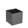 LED-WANDLEUCHTE Xio 9.7/9.7/9.7 cm   - Grau, Design, Metall (9.7/9.7/9.7cm) - Lucide