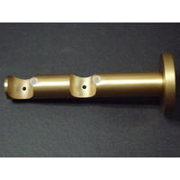 Consolă Dublă Deschisă  - alămiu, Basics, metal (2cm) - Homeware