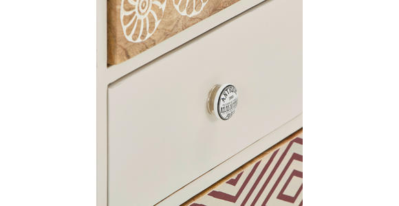 KOMMODE , 80/90/35 cm, 4 Schublade(n)  - Goldfarben/Schwarz, LIFESTYLE, Holz/Metall (80/90/35cm) - Landscape
