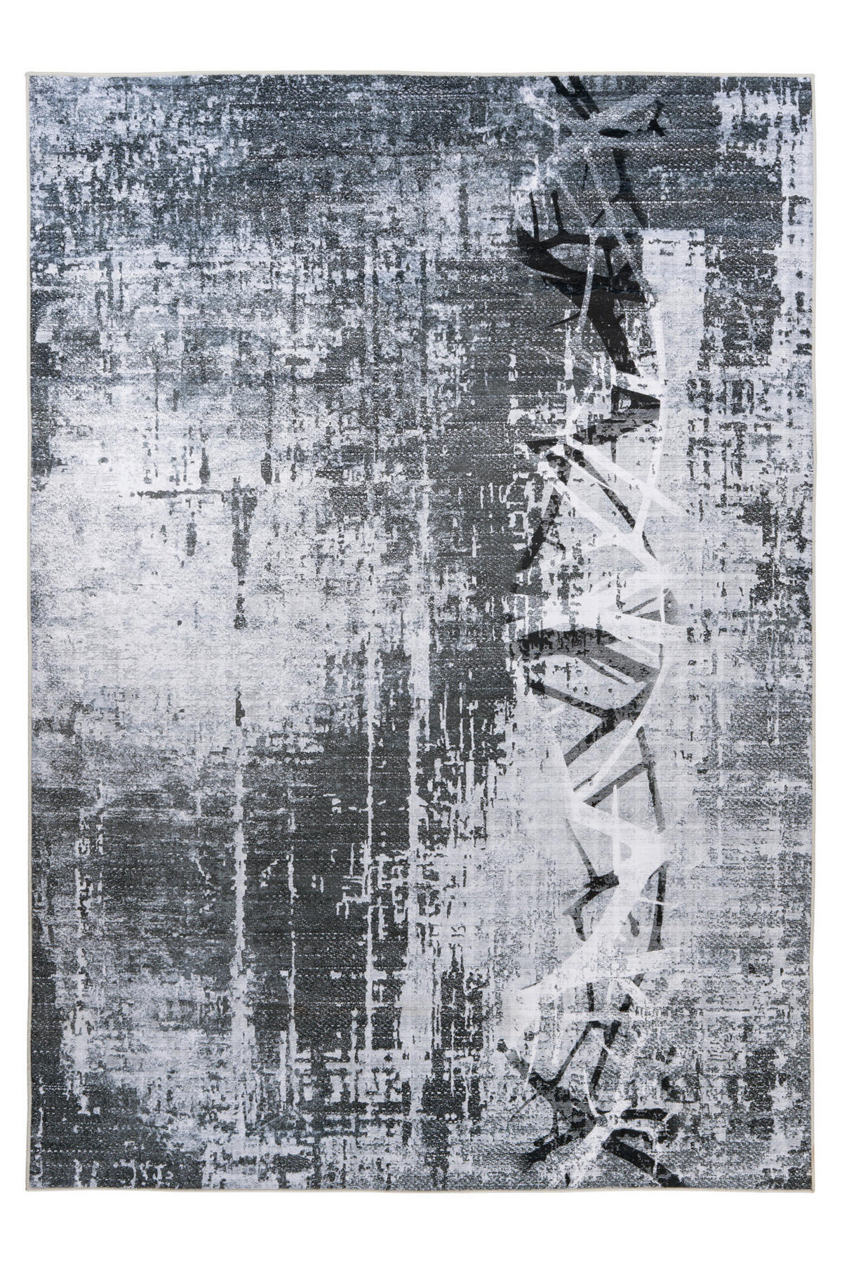 FLACHWEBETEPPICH 120/170 cm My Tampa Grau  - Grau, Design, Textil (120/170cm) - Obsession