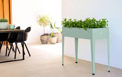 Thumbnail - Ambia Garden Hochbeet, Grün, Metall, 72 L, 40x84x100 cm, Gartenzubehör, Hochbeete