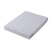 CEARȘAF CU ELASTIC 90-100/200-220 cm  - grafit, Basics, textil (90-100/200-220cm) - Novel