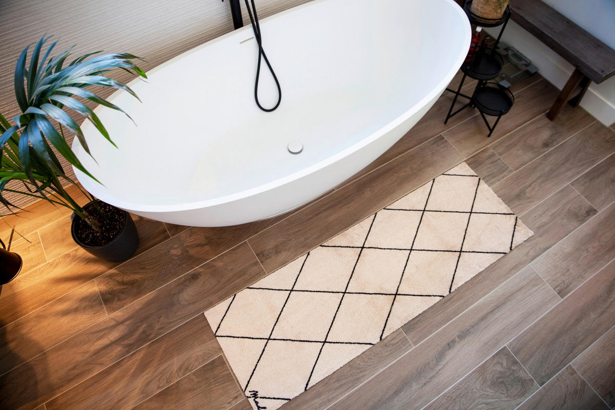 LÄUFER 50/150 cm Touch  - Creme, Trend, Kunststoff (50/150cm) - madaboutmats