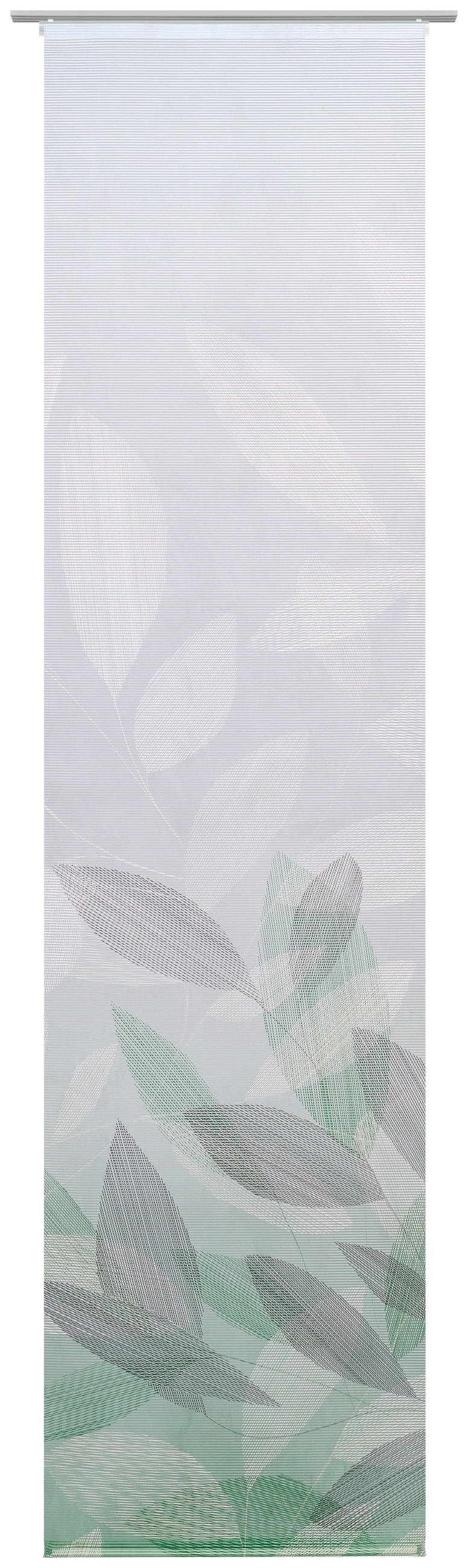 FLÄCHENVORHANG   halbtransparent   60/245 cm  - Grün, Natur, Textil (60/245cm) - Novel