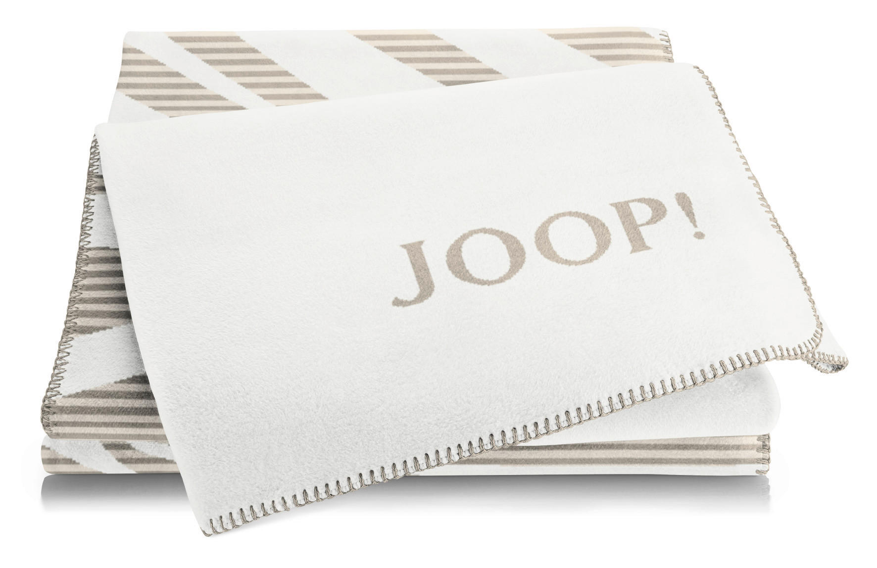 DECKE - Weiß, Design, Textil (150/200cm) - Joop!