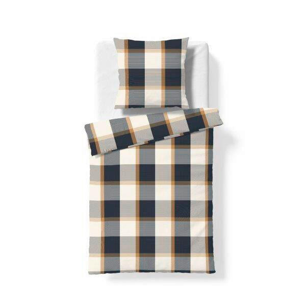 BETTWÄSCHE Flanell 135/200 cm  - Blau, Design, Textil (135/200cm) - Fleuresse