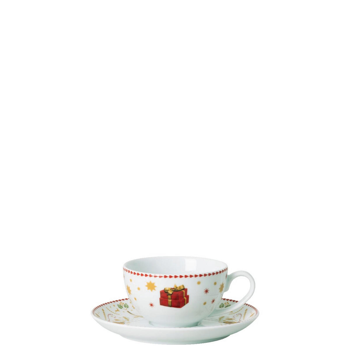 KAFFEESET Christmas Love 18-teilig  - Multicolor, Basics, Keramik - Hutschenreuther