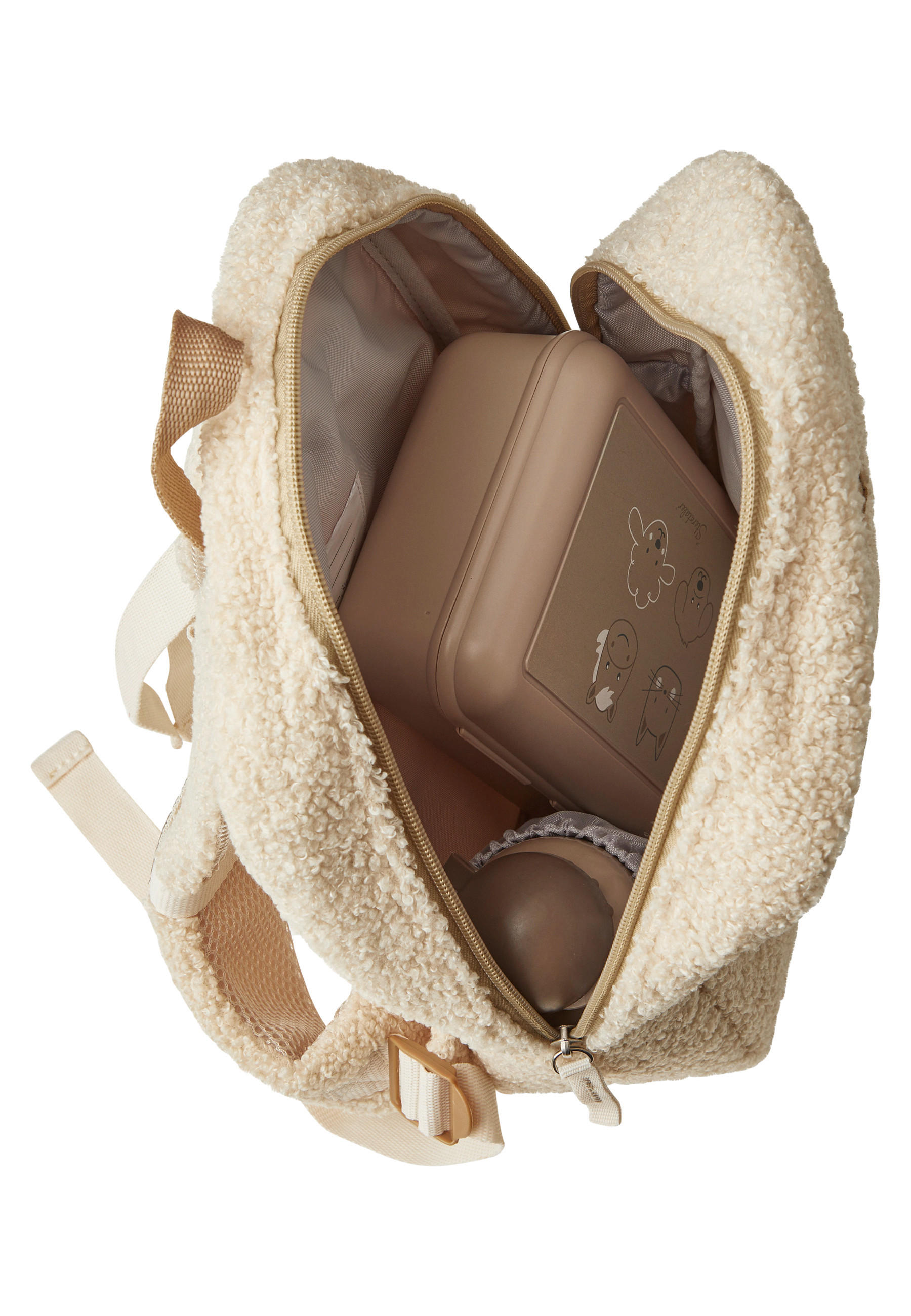 KINDERRUCKSACK  - Sandfarben, Basics, Textil (32/25/11cm) - Sterntaler