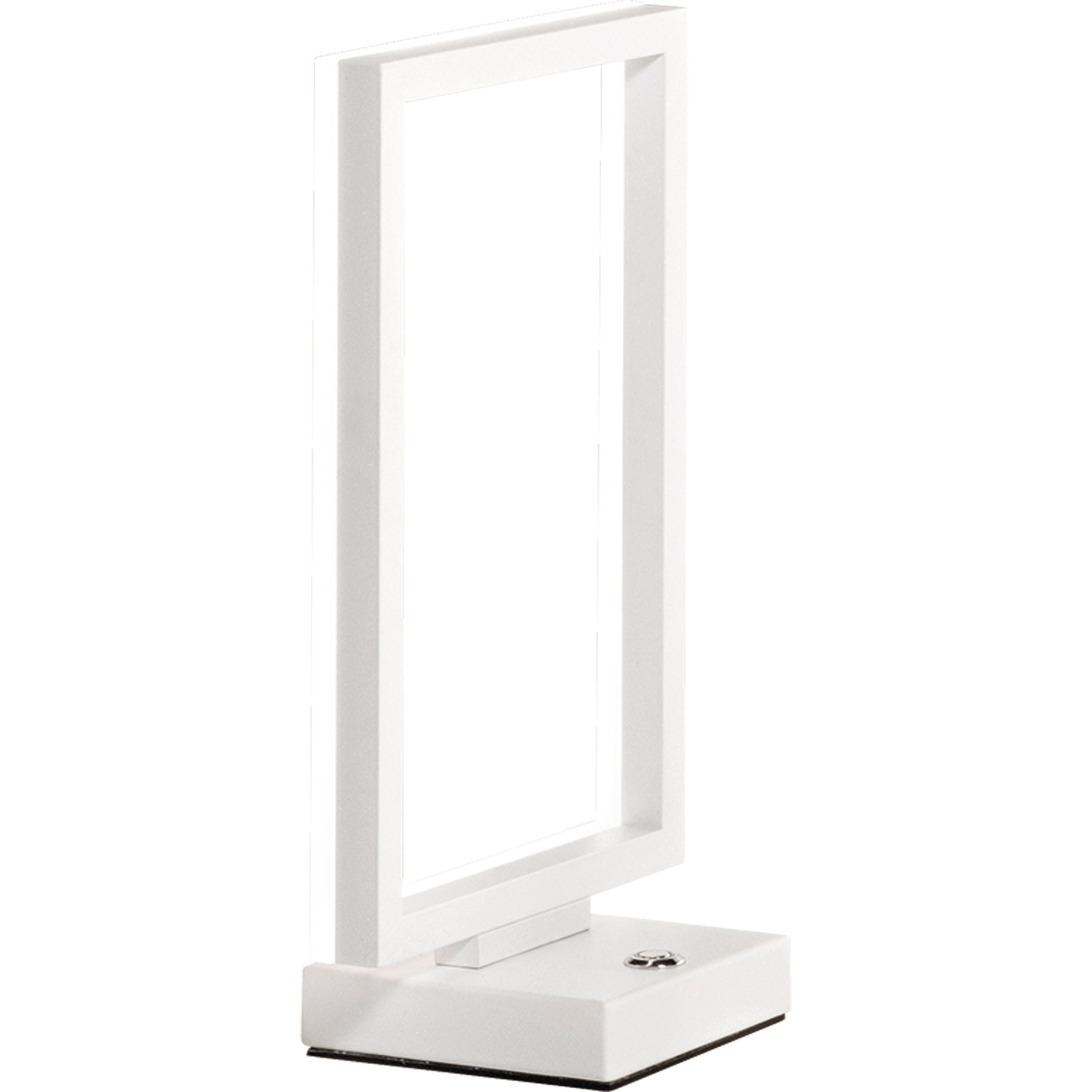 LED-TISCHLEUCHTE Bard 17/11/30 cm   - Weiß, Design, Kunststoff/Metall (17/11/30cm) - Fabas Luce
