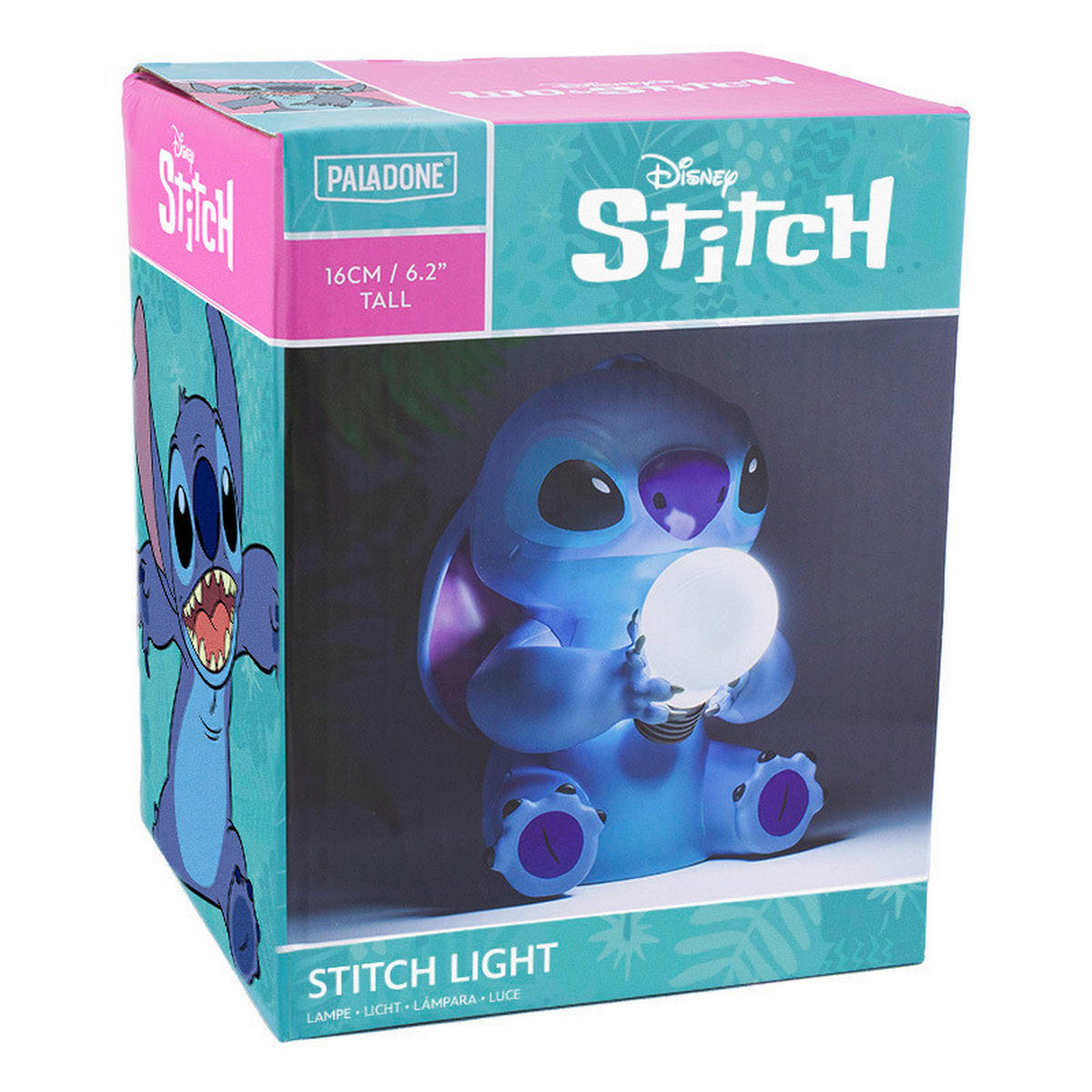 LED-DEKOLEUCHTE Stitch 12/15.9/13.5 cm   - Multicolor, Basics (12/15.9/13.5cm) - Disney