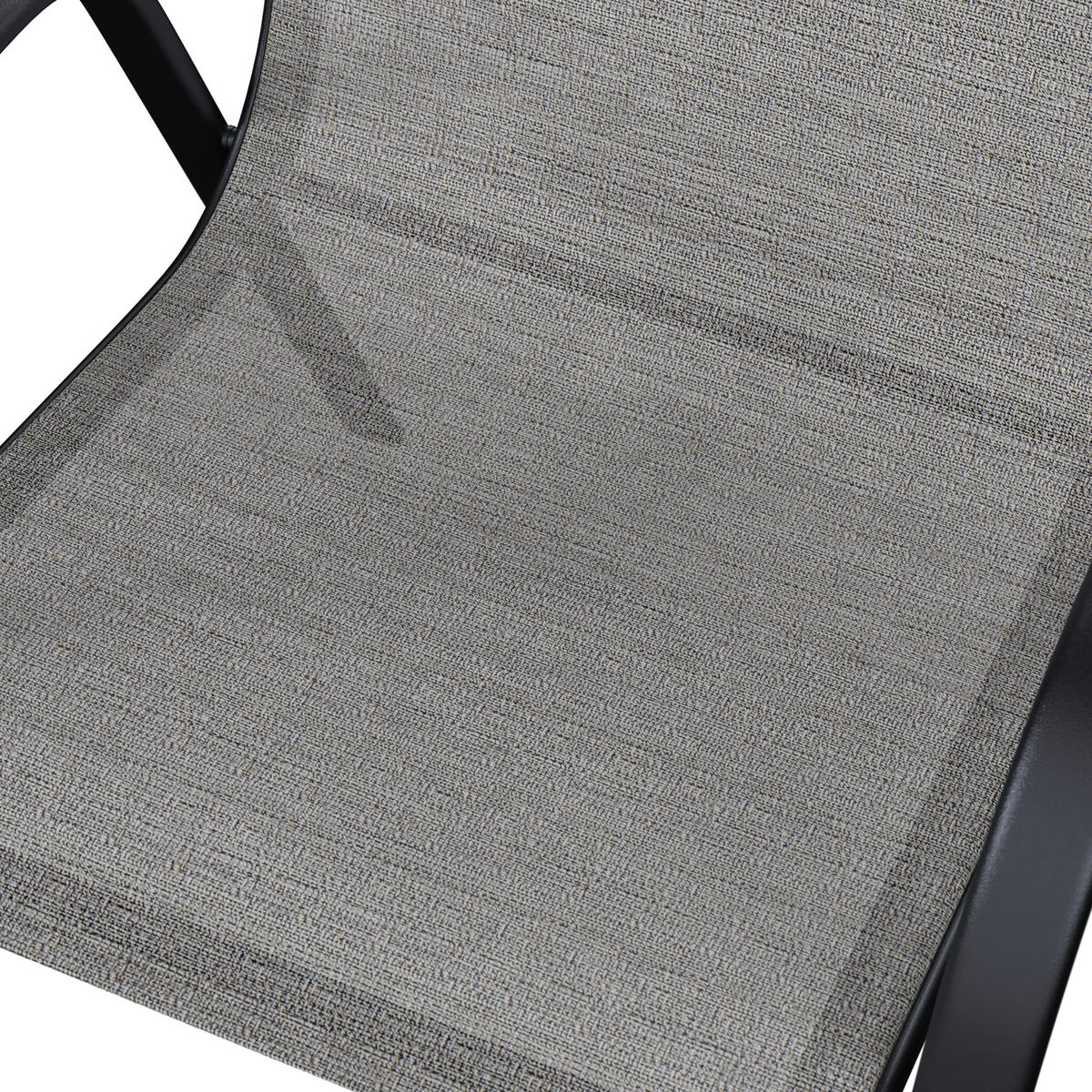 STAPELSTUHL in Metall, Textil Anthrazit, Grau  - Anthrazit/Grau, Basics, Textil/Metall (54/72/90cm) - Xora