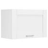 VÄGGSKÅP 60/40/31 cm  i vit  - vit/silver, Trend, trämaterial/plast (60/40/31cm) - MID.YOU