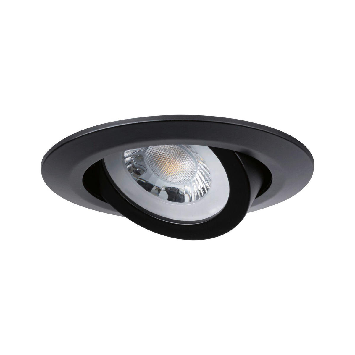 DECKENSTRAHLER 8,2 cm  - Schwarz, Basics, Kunststoff (8,2cm) - Paulmann