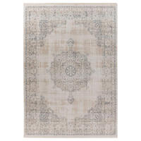 VINTAGE KOBEREC, 160/230 cm, šedá - šedá, Konvenční, textil (160/230cm)