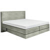BOXSPRINGBETT 160/200 cm  in Beige  - Beige, KONVENTIONELL, Holz/Textil (160/200cm) - Dieter Knoll
