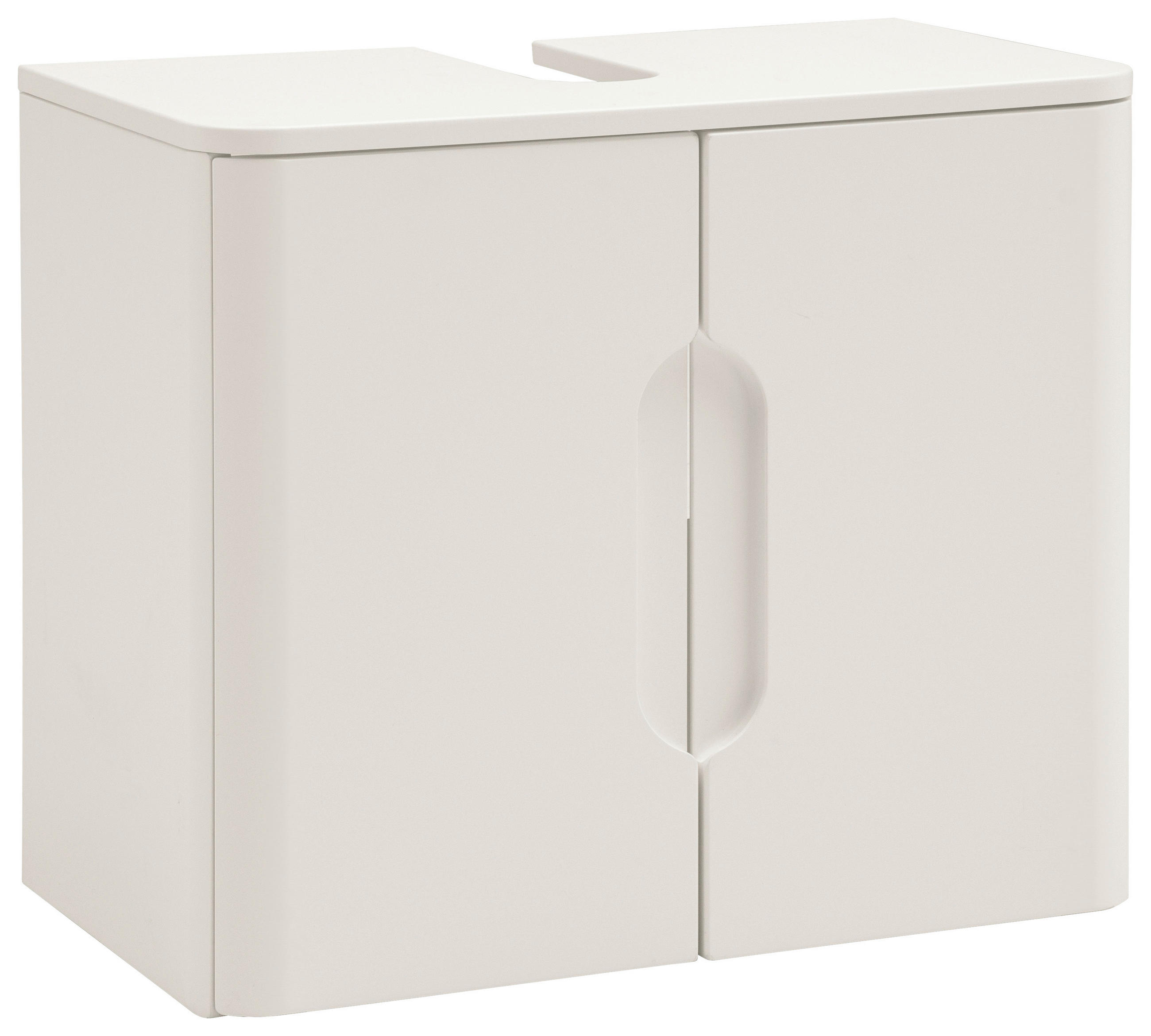 WASCHBECKENUNTERSCHRANK 61/53/35 cm  - Weiß, KONVENTIONELL, Holzwerkstoff (61/53/35cm) - Xora