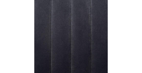 ARMLEHNSTUHL in Eisen Samt - Schwarz/Grau, Trend, Textil/Metall (54/91/63cm) - Ambia Home