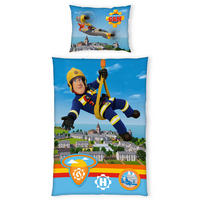 BETTWÄSCHE Feuerwehrmann Sam Bettwäsche 140/200 cm  - Multicolor, Basics, Textil (140/200cm) - Herding