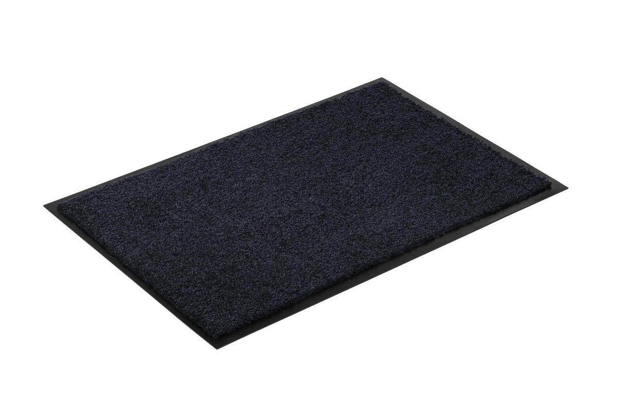 FUßMATTE  60/80 cm  Schwarz  - Schwarz, KONVENTIONELL, Textil (60/80cm) - Esposa
