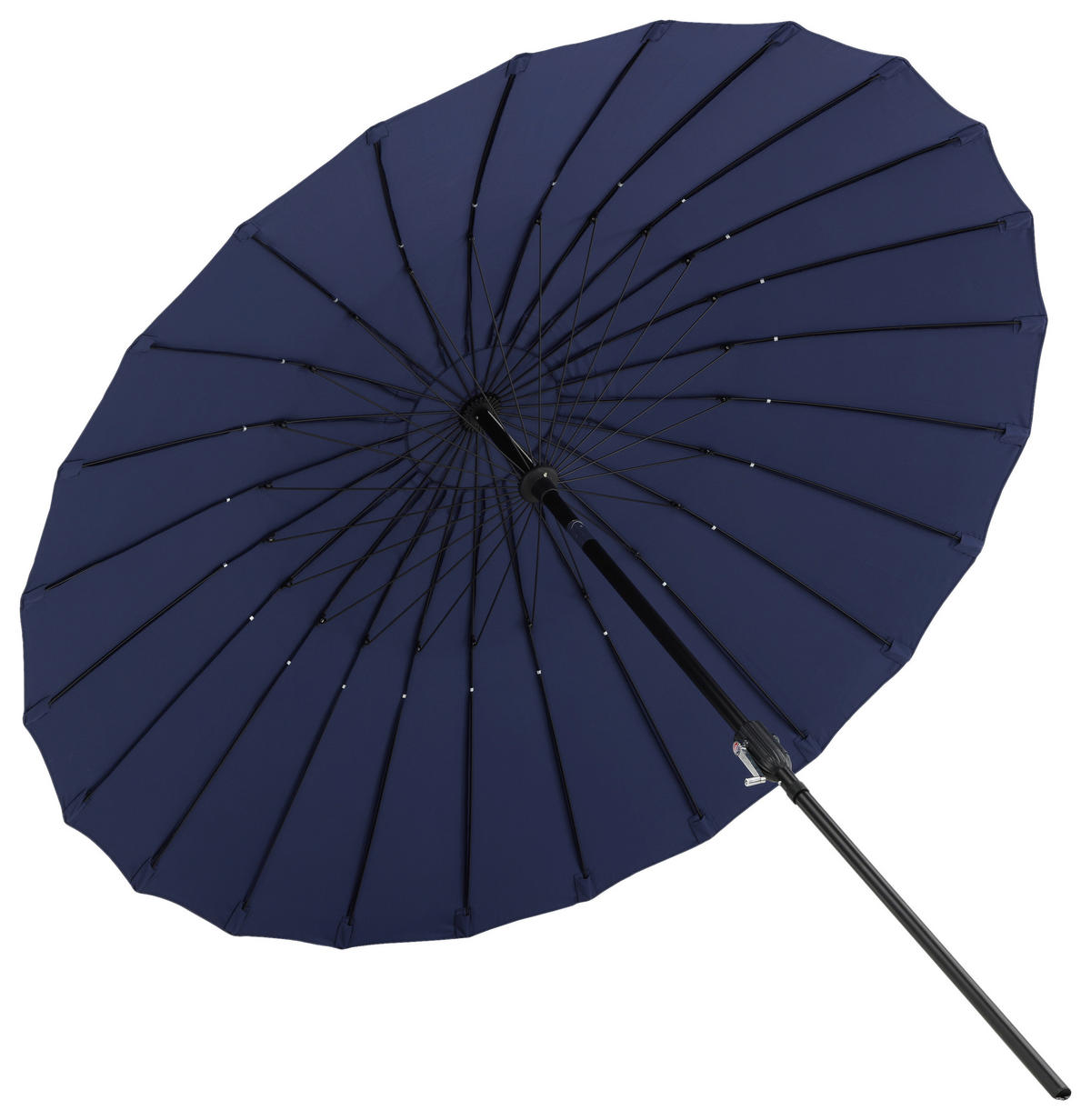 SONNENSCHIRM  - Blau, KONVENTIONELL (270/270cm) - Gardenson