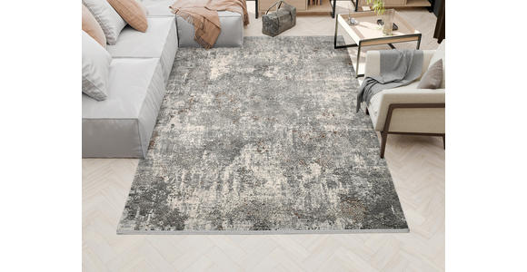 WEBTEPPICH 160/230 cm Bestseller Bound Grau, Beige rechteckig  - Beige/Grau, Design, Textil (160/230cm) - Dieter Knoll