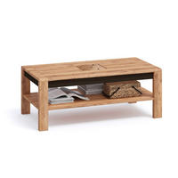 COUCHTISCH Wildeiche massiv Wildeiche  - Wildeiche, Basics, Holz (118/45/60cm) - Livetastic