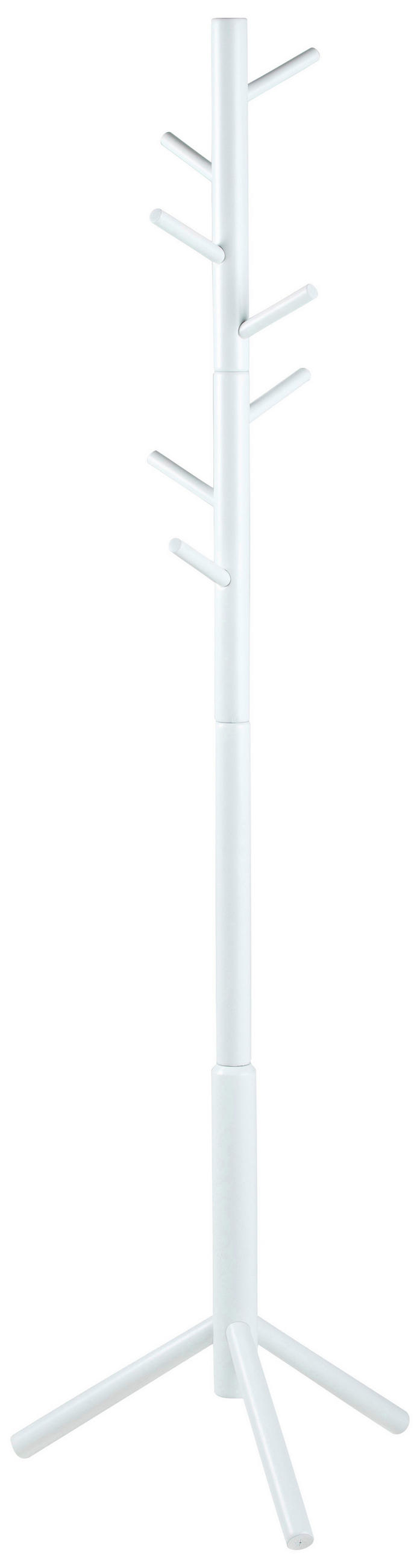 ŠATNÍ STOJAN - bílá, Trend, dřevo (51/176/45cm) - MID.YOU