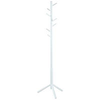 KLEIDERSTÄNDER in Weiß 51/176/45 cm   - Weiß, Trend, Holz (51/176/45cm) - MID.YOU