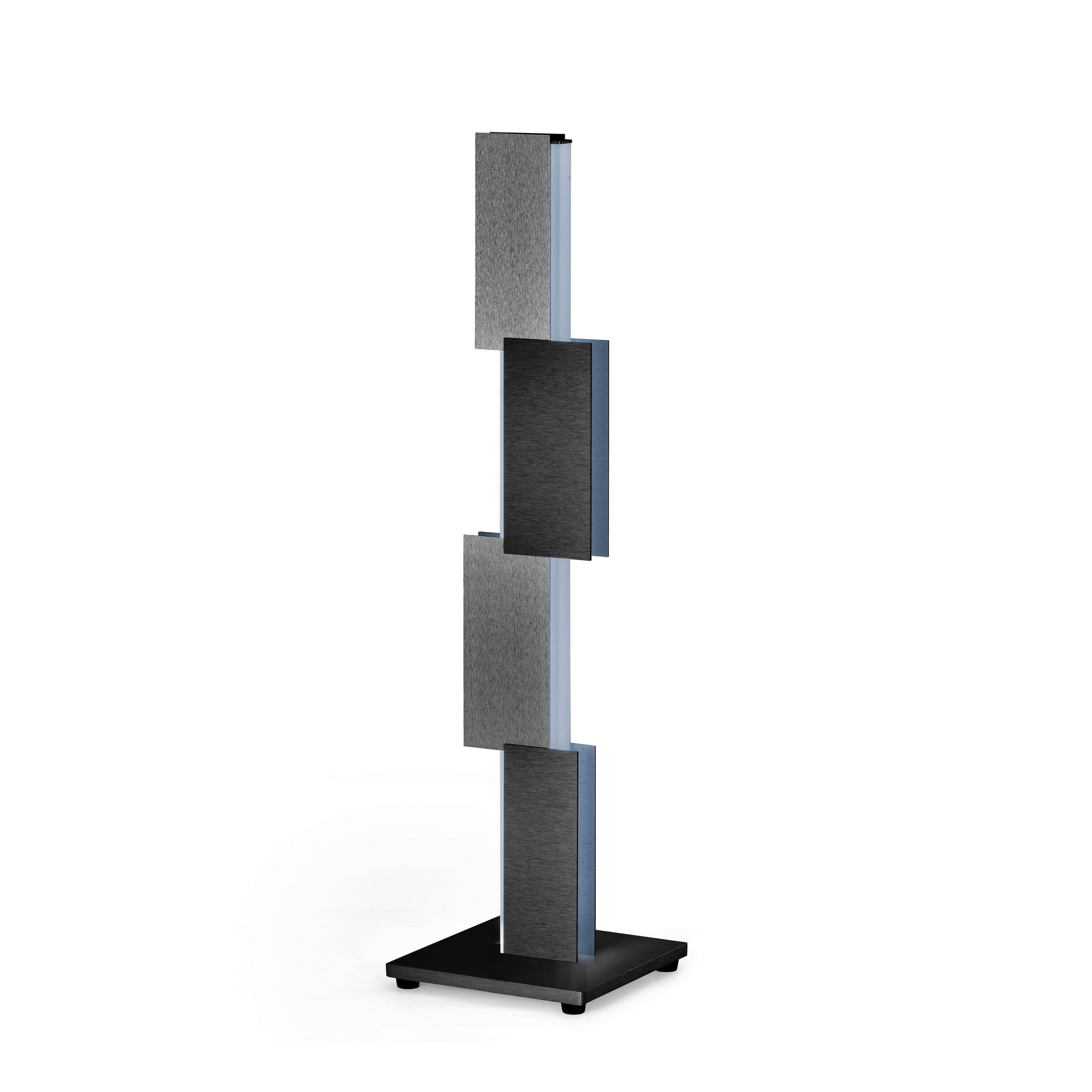 LED-TISCHLEUCHTE Creo 16/60/16 cm  - Schwarz, Design, Metall (16/60/16cm) - Grossmann