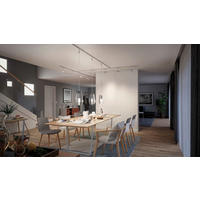 SCHIENENSYSTEM URail 150 cm   - Chromfarben, Basics, Metall (150cm) - Paulmann