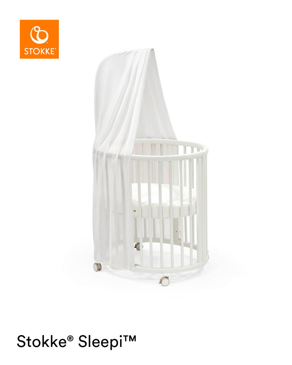 GITTERBETT  - Weiß, Basics, Holz (87/82/67cm) - Stokke