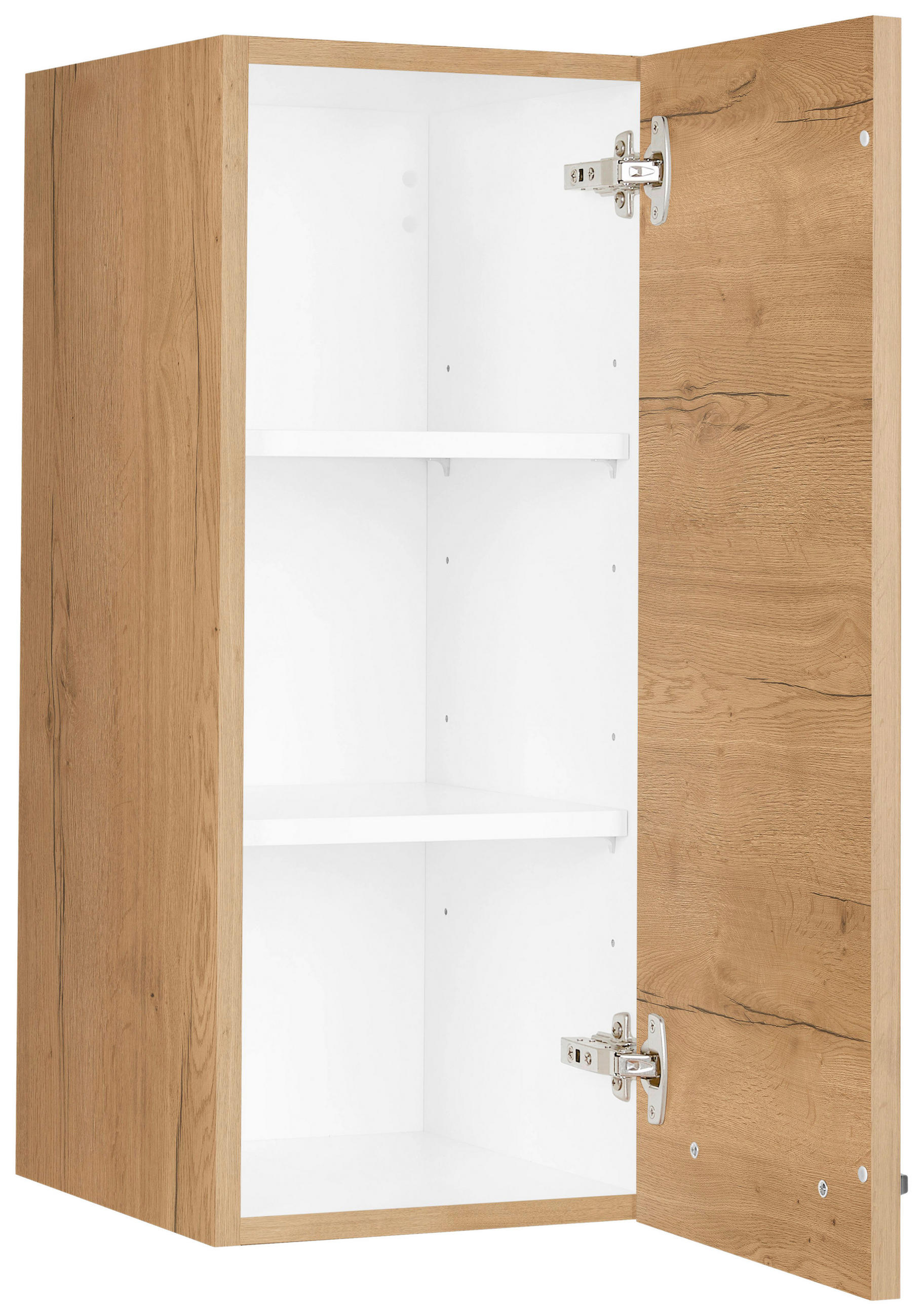 KÜCHENOBERSCHRANK 30/72/35 cm  in Eichefarben  - Eichefarben/Schwarz, MODERN, Holzwerkstoff/Metall (30/72/35cm) - Nobilia