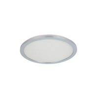 PLAFONIERĂ PENTRU BAIE - culoare crom, Basics, plastic/metal (30cm)