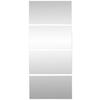 FRONTPANEELSET  - Klar, KONVENTIONELL, Glas (92/202cm) - Hom`in