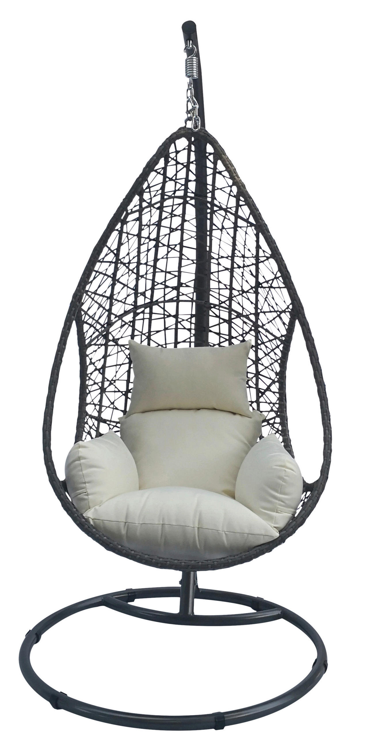 Hängesessel Mit Gestell Kuba Inkl. Sitz- Und Rückenkissen