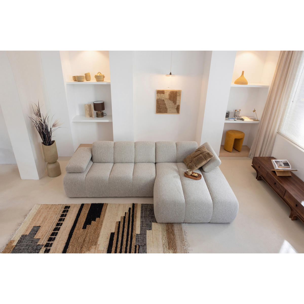 TEPPICH 170/240 cm LIBERAL Multicolor, Naturfarben  - Multicolor/Naturfarben, Basics, Textil (170/240cm)