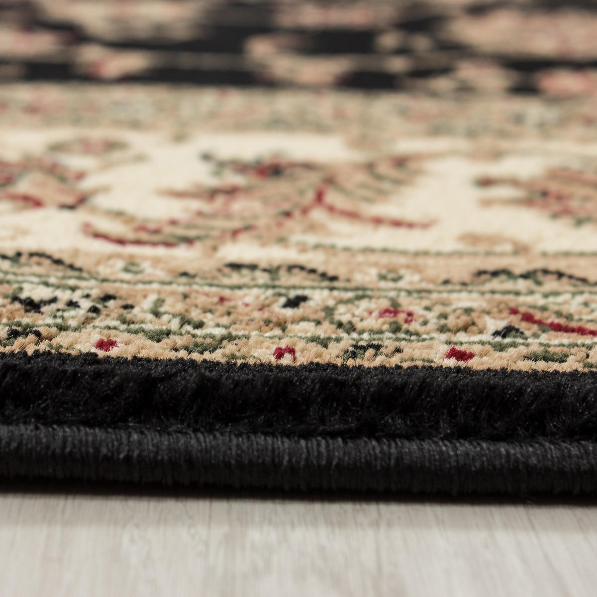 WEBTEPPICH 240/340 cm Marrakesh Schwarz  - Schwarz, KONVENTIONELL, Textil (240/340cm) - Novel
