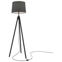 STEHLEUCHTE - Schwarz, Trend, Holz/Kunststoff (44/164,2/60,7cm) - MAYTONI