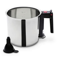 KOCHTOPF Wasserbadkocher 1,5 l  - Edelstahlfarben, Basics, Metall (16cm) - GSW