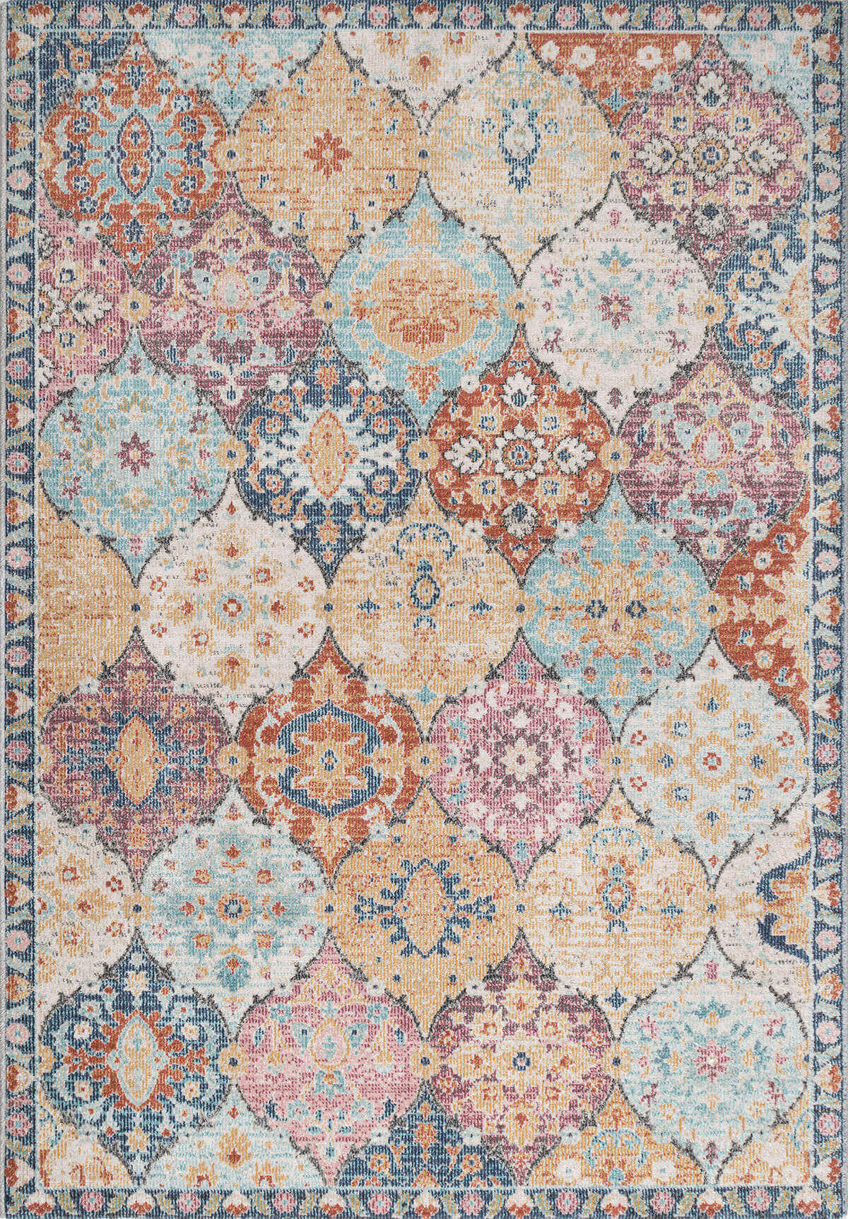 Outdoor-Teppich Salsa Bunt 120x170 cm, In- & Outdoor