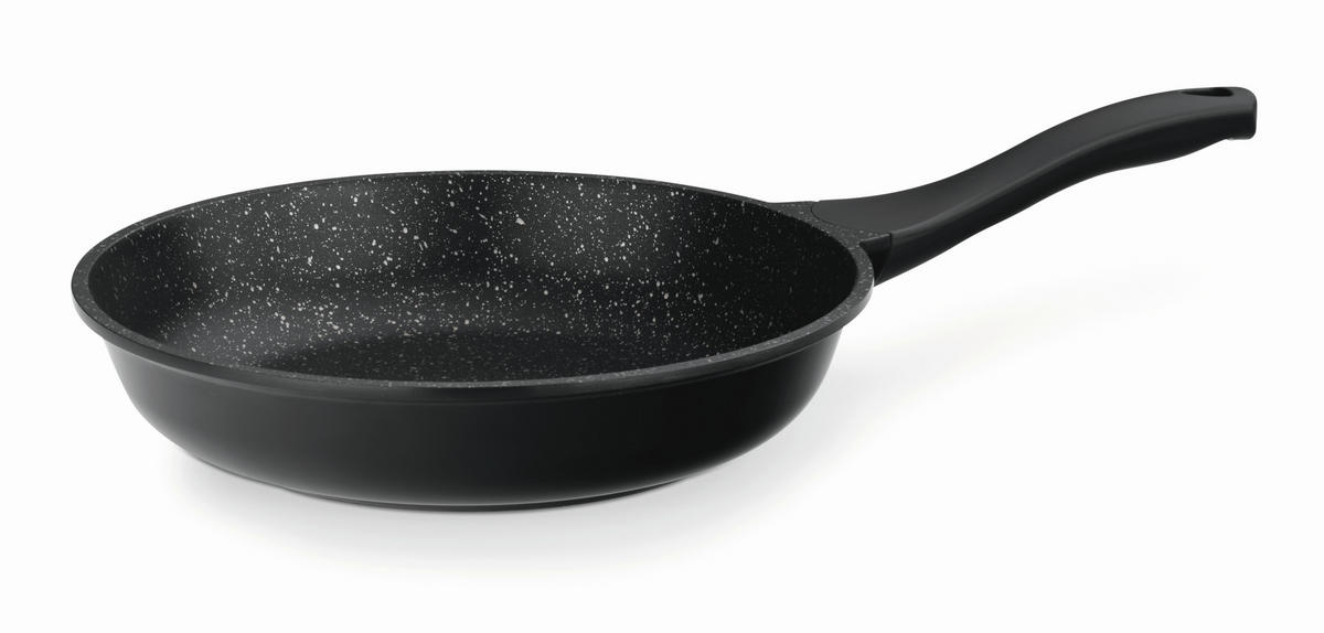 BRATPFANNE  - Schwarz, KONVENTIONELL, Metall (28/6cm) - Kela