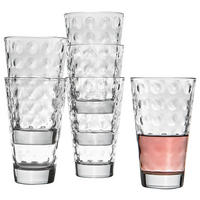 GLÄSERSET  6-teilig  - Klar, Trend, Glas (24,5/13,4/16,4cm) - Leonardo