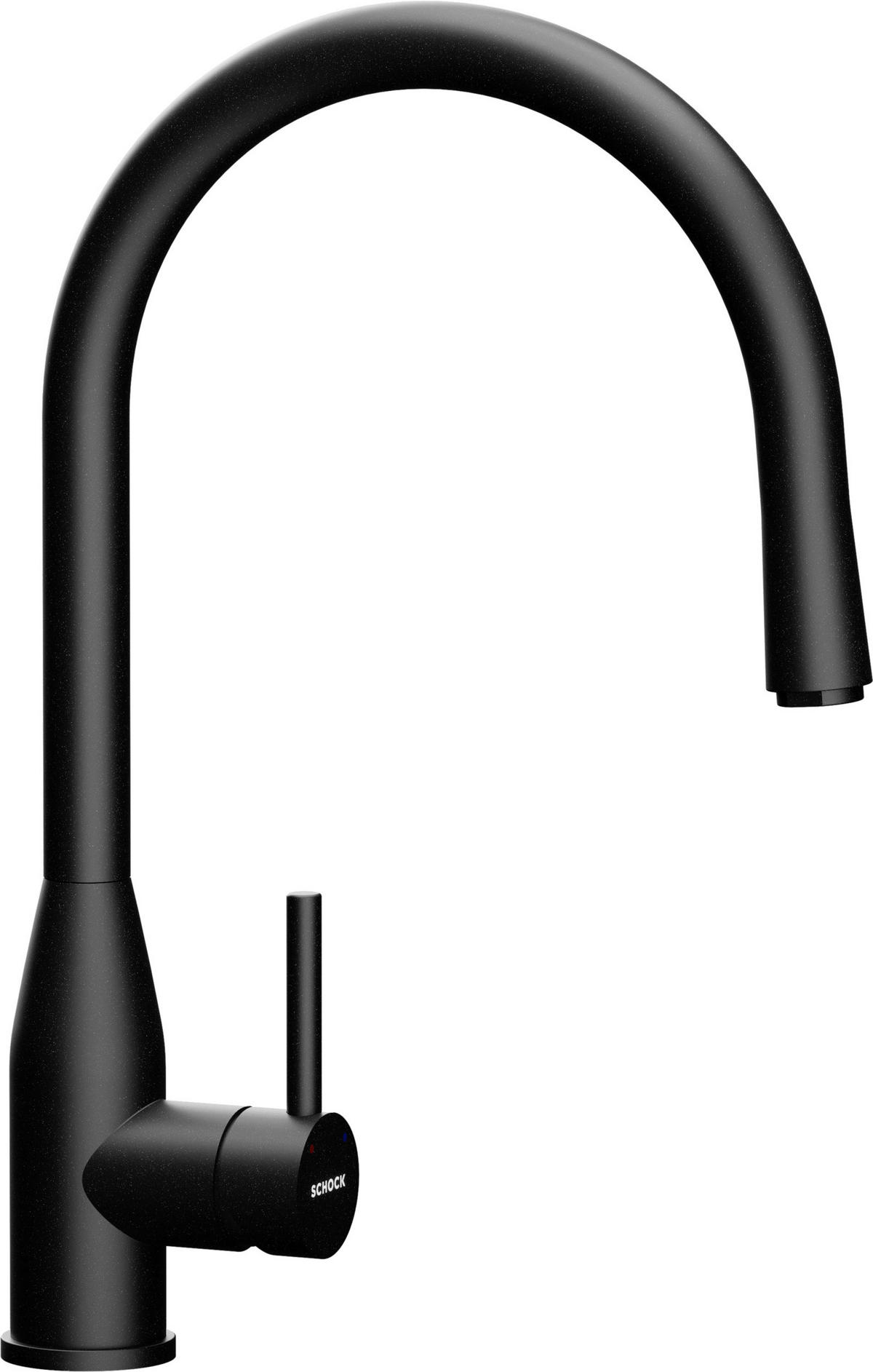 KÜCHENARMATUR 559127PUR  - Schwarz, Basics, Stein (5/40/22,5cm) - Schock