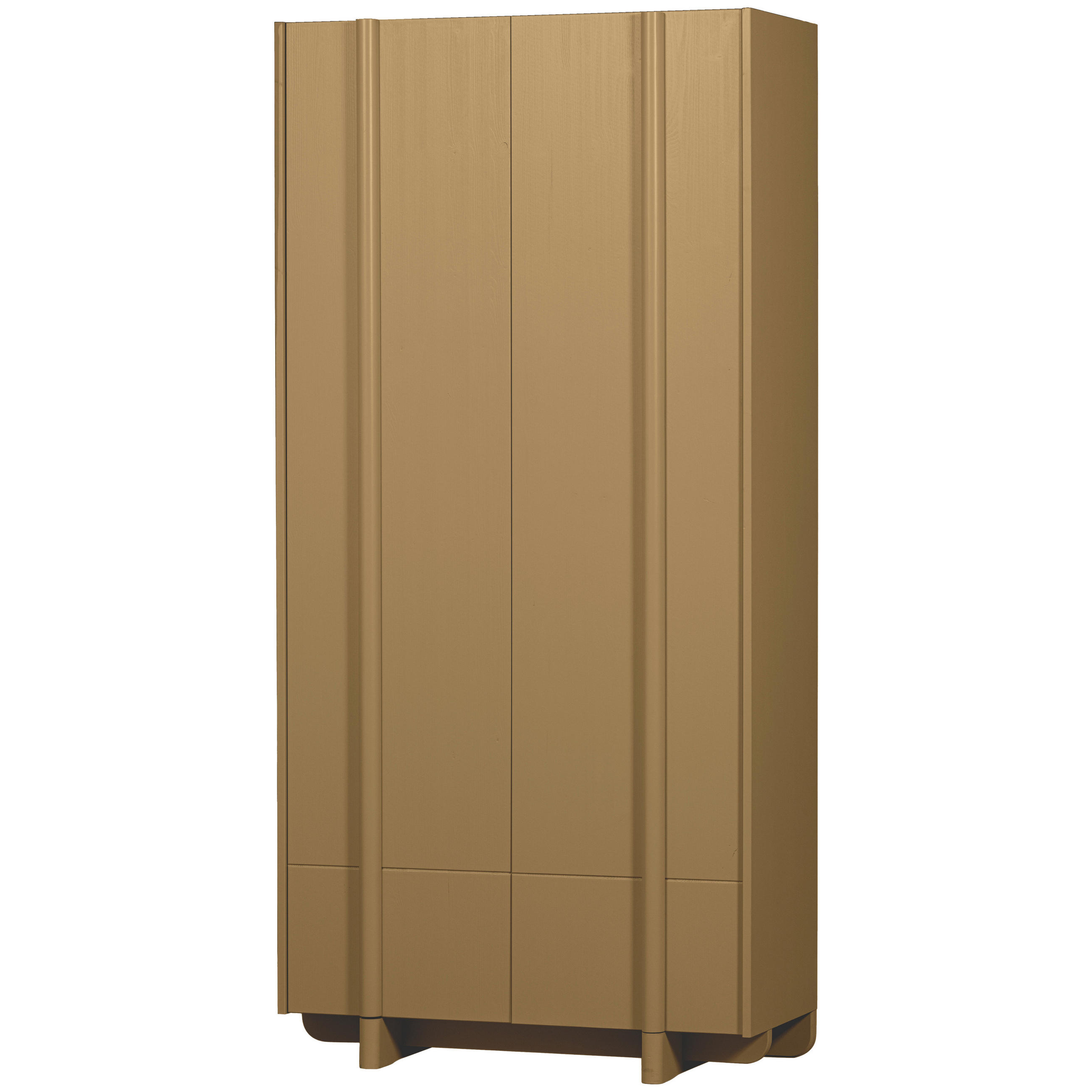 GARDEROBENSCHRANK 101/210/46 cm  - Grün, Design, Holz (101/210/46cm) - Livetastic
