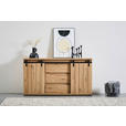 SIDEBOARD in 160/86/40 cm - Eichefarben/Schwarz, LIFESTYLE, Holzwerkstoff/Kunststoff (160/86/40cm) - Landscape