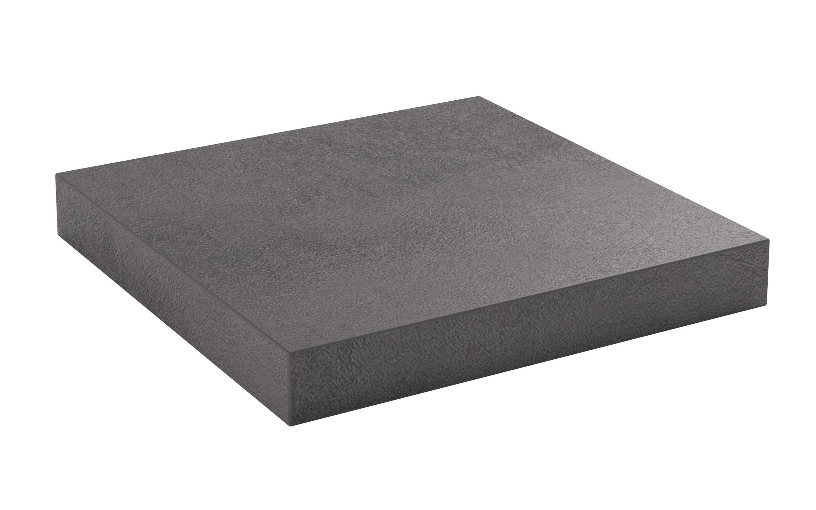 ARBEITSPLATTE 160/4/60 cm  - Schieferfarben, Basics, Holzwerkstoff (160/4/60cm) - Impuls
