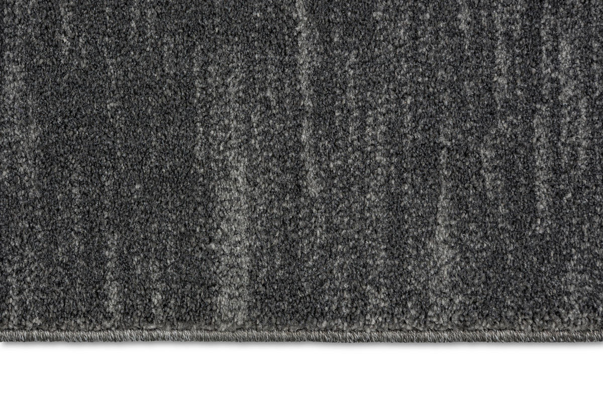 WEBTEPPICH 160/230 cm Balance Dunkelgrau  - Dunkelgrau, Basics, Textil (160/230cm) - Schöner Wohnen