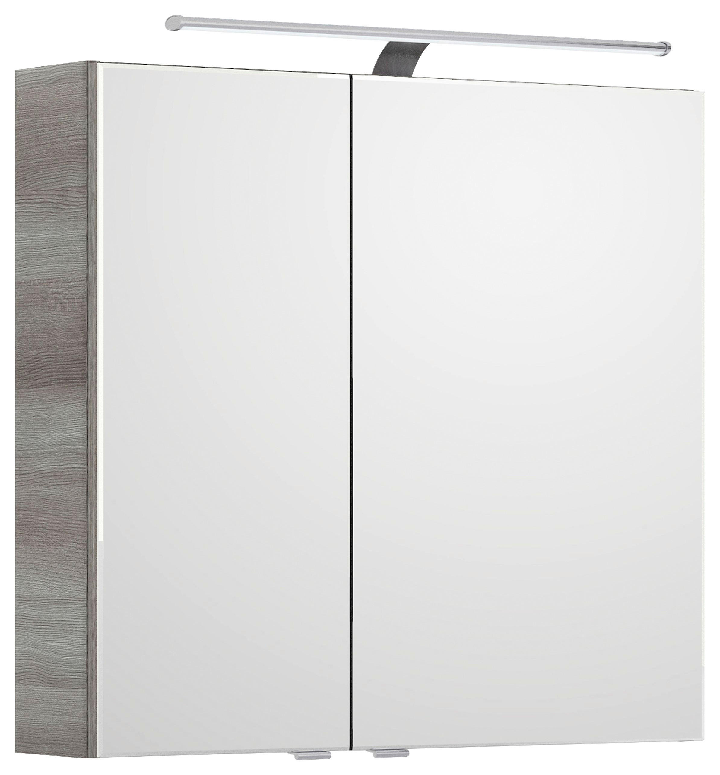 Pelipal Spiegelschrank 6005 Graphit 75x70.3x17 cm